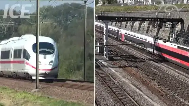 'Video thumbnail for Meet the Future of European Rail: Germany's ICE 5 and France's TGV M'