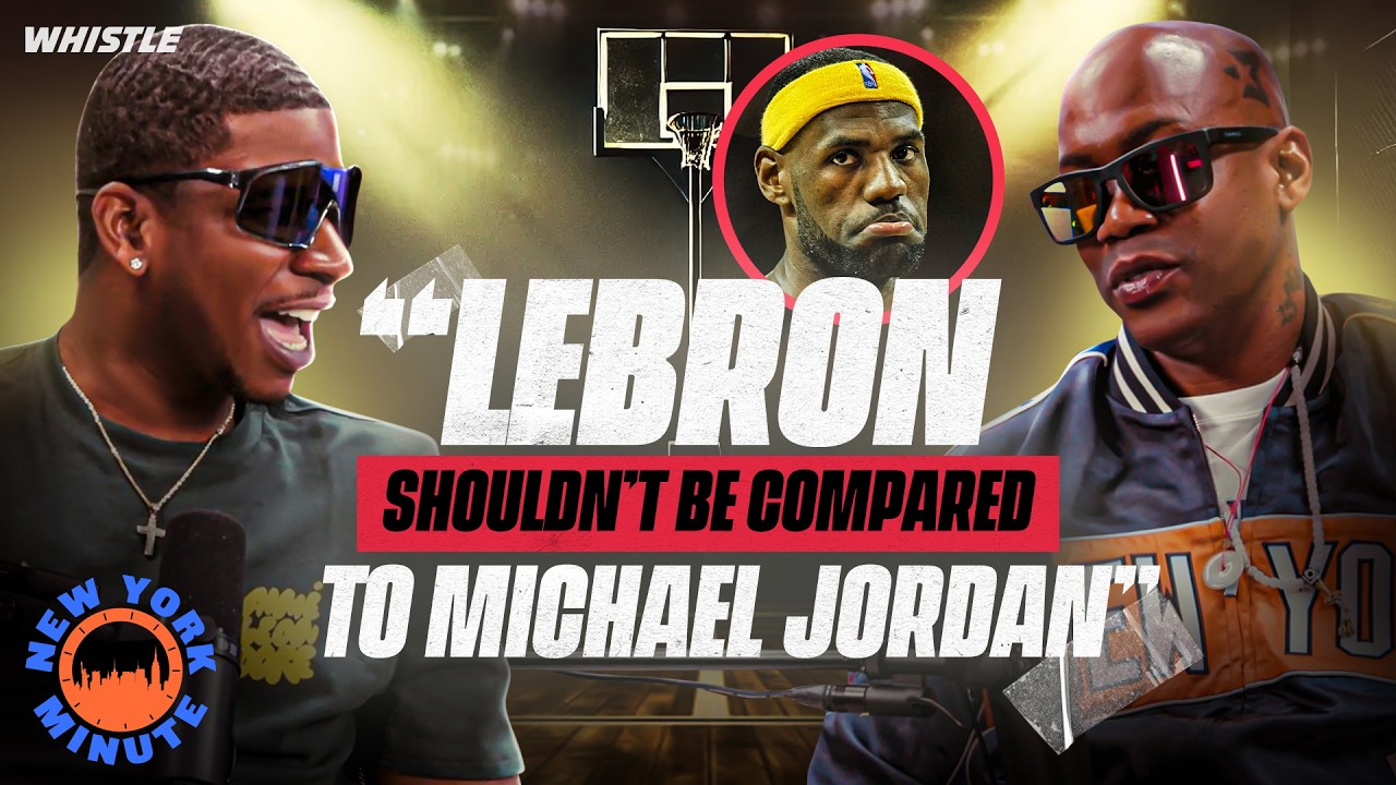 Video thumbnail for Stephon Marbury Sets The Record STRAIGHT With LeBron James