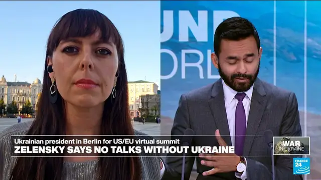 'Video thumbnail for 'Wariness' in Ukraine ahead of Trump-Putin talks in Alaska'