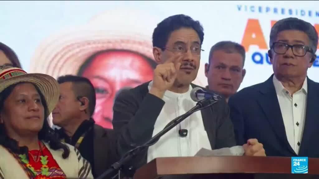 Video thumbnail for Pro-Trump and leftist candidates head to presidential runoff in Colombia vote