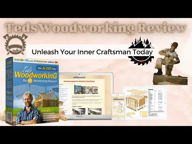 Video thumbnail for TedsWoodworking Review: Unleash Your Inner Craftsman Today!