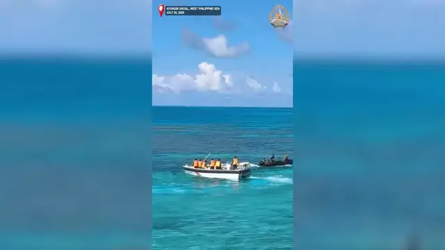 Video thumbnail for Thailand: Philippine says Chinese Coast Guard rammed Philippine Navy boat in South China Sea.