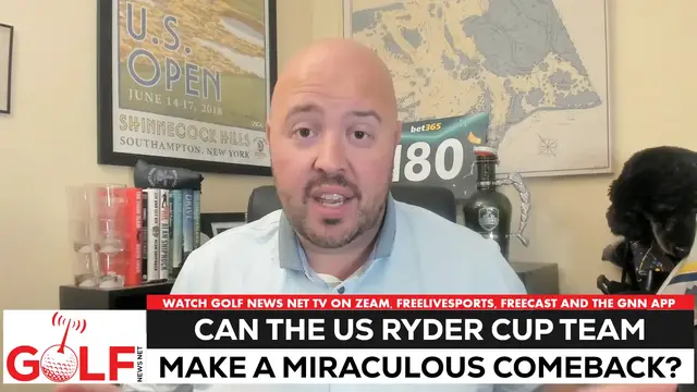 'Video thumbnail for Can the United States make miraculous Ryder Cup comeback?'