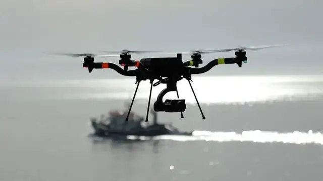 'Video thumbnail for NATO tests new drone technologies after Russian incursions'
