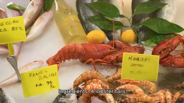 Video thumbnail for Lobster tail recipe