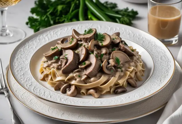 Video thumbnail for Keto Beef Stroganoff