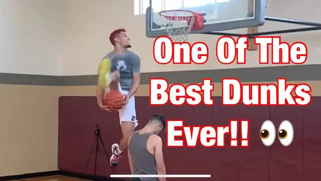 'Video thumbnail for Hardest Dunk I’ve EVER Done!! Huge Dunk Session and Pick Up Games!'