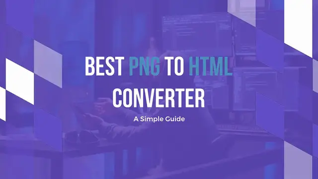 Video thumbnail for Best PNG to HTML converter