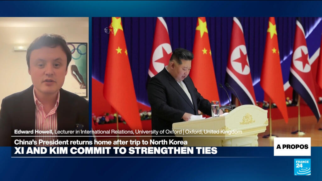 Video thumbnail for Xi meeting 'was a success for Kim Jong Un', experts says