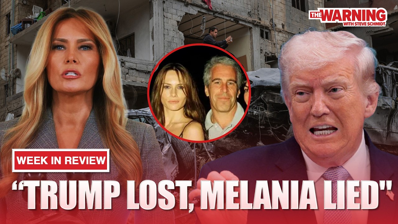 Video thumbnail for Steve Schmidt: Trump Misplayed the War in Iran. Melania Lied About Epstein.