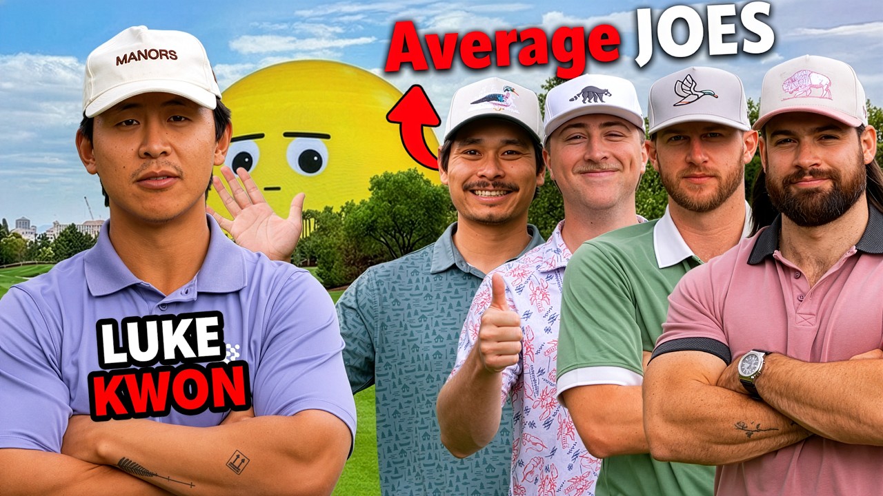 Video thumbnail for How many AVERAGE GOLFERS does it take to BEAT Luke Kwon