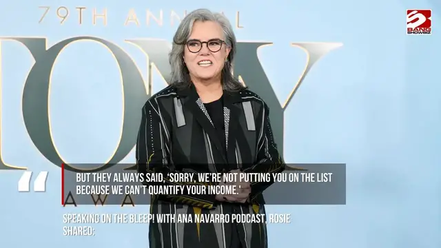 Video thumbnail for Rosie O’Donnell reignites ongoing feud with 'grifter' Donald Trump
