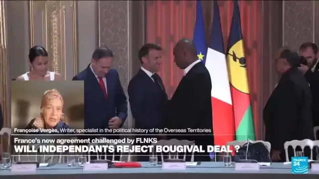 'Video thumbnail for New Caledonia’s FLNKS to reject France’s Bougival project'