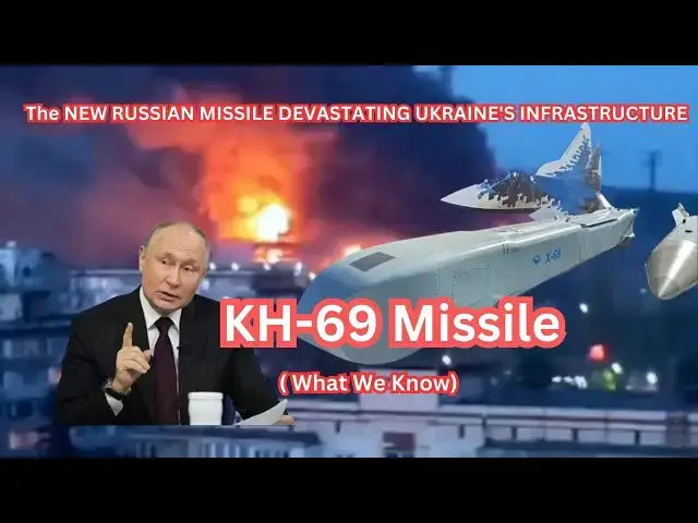 Video thumbnail for KH-69: Putin's NEW MISSILE LEAVES UKRAINE FACING BLACKOUT!