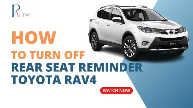 Video thumbnail for Never Hear Annoying Beeps Again!  Turn Off Rear Seat Alert in Toyota RAV4 with This Trick!