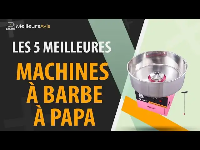 Video thumbnail for ⭐️ MEILLEURE MACHINE À BARBE À PAPA - Comparatif 2024