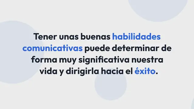 Video thumbnail for 10 habilidades comunicativas y su importancia