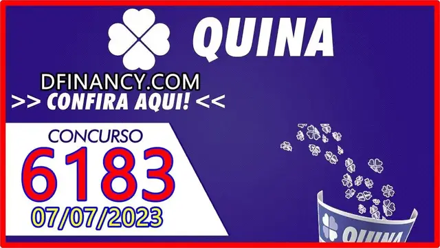 Video thumbnail for Saiu Resultado da Quina Concurso 6183 de hoje, sexta (07/07/2023)