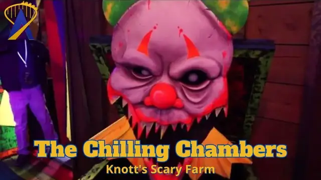Video thumbnail for The Chilling Chambers Haunted House at Knott’s Scary Farms 2023