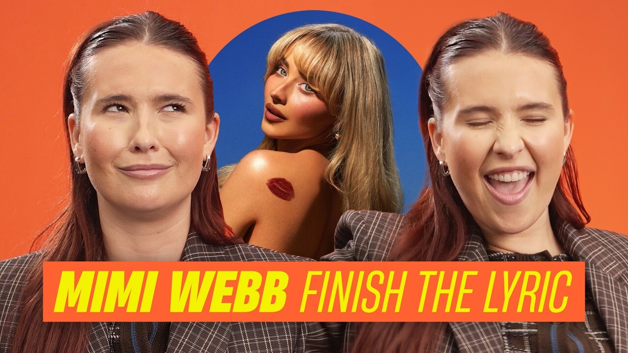 Video thumbnail for Mimi Webb covers Sabrina Carpenter, Justin Bieber and more in Finish The Lyric | Capital