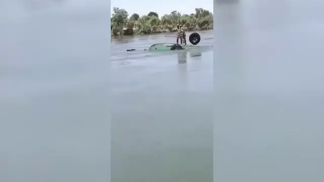 Video thumbnail for Syria: Syrian Forces Capsize Into Euphrates River.