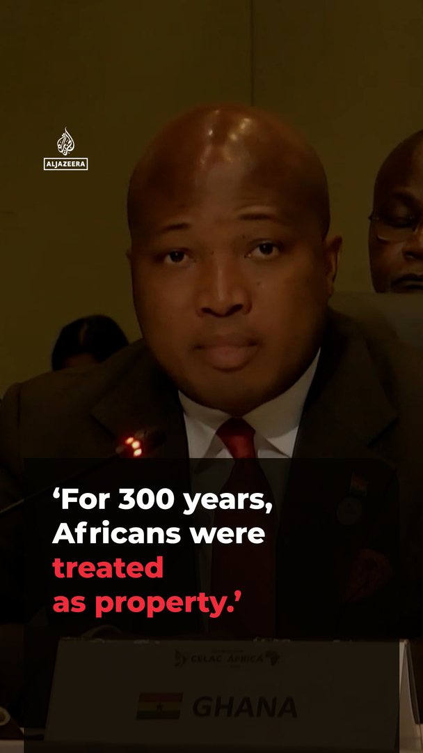 Video thumbnail for Ghana pushes for slave trade to be declared a crime against Humanity