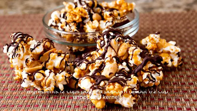 Video thumbnail for Caramel Chocolate Popcorn Recipe