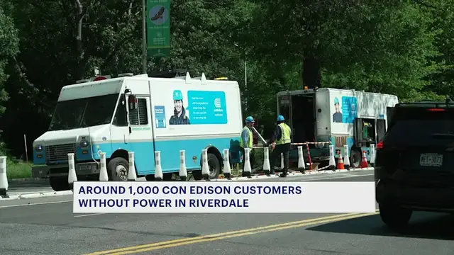 Video thumbnail for 5,000 Con Edison customers in the Bronx without power amid heat wave