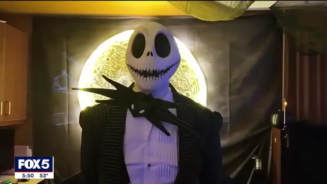 'Video thumbnail for Inside the Long Island orthodontist’s office that becomes a Halloween wonderland'