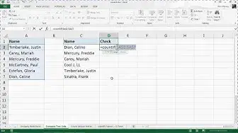 'Video thumbnail for 5 Reasons to use COUNTIF - #3 Compare Two Lists'