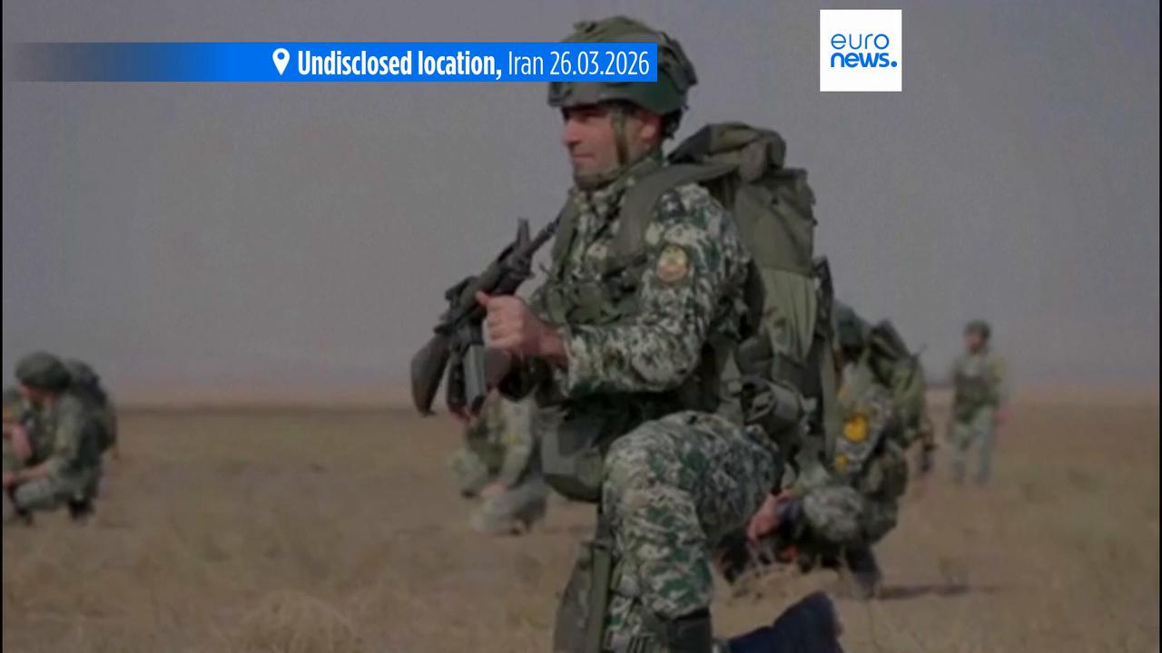 Video thumbnail for Trump says US operations in Iran war 'extremely ahead of schedule'