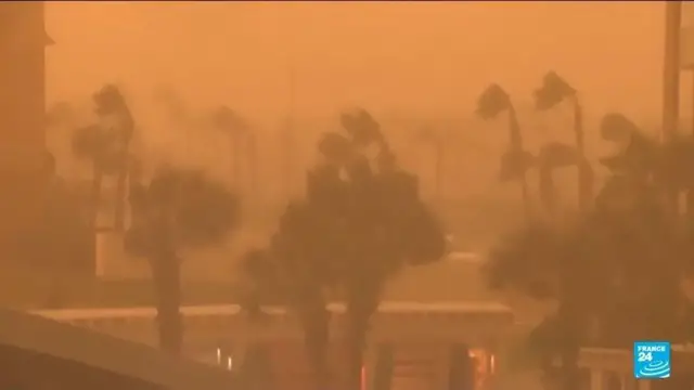 Video thumbnail for At least 4 dead as cyclone Isaias drenches southern US