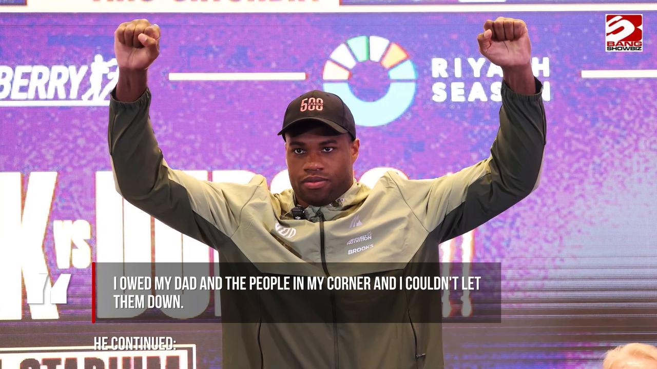 Video thumbnail for Daniel Dubois is open to a rematch with Fabio Wardley