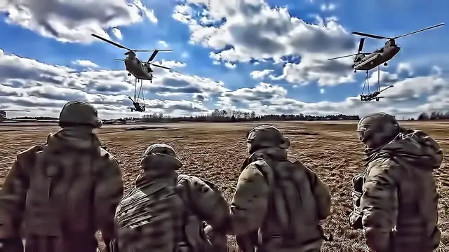 'Video thumbnail for Army Air Assault • Helicopters & Howitzers'