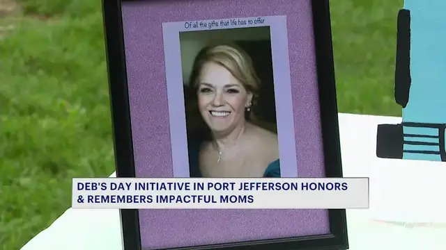 Video thumbnail for Deb's Day initiative in Port Jefferson remembers impactful moms