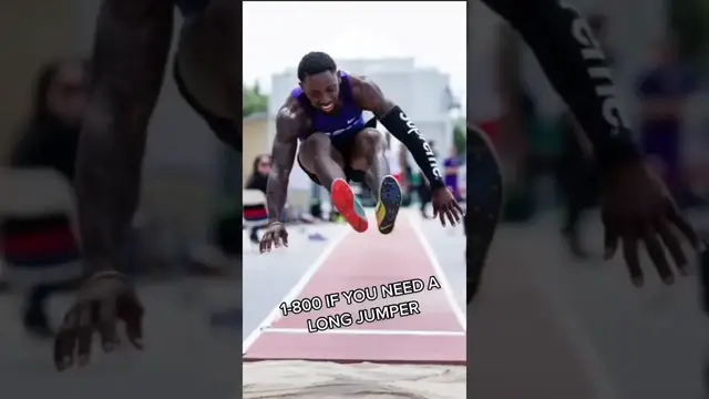 'Video thumbnail for Amazing Long Jump Skills - Track and Field Athlete'