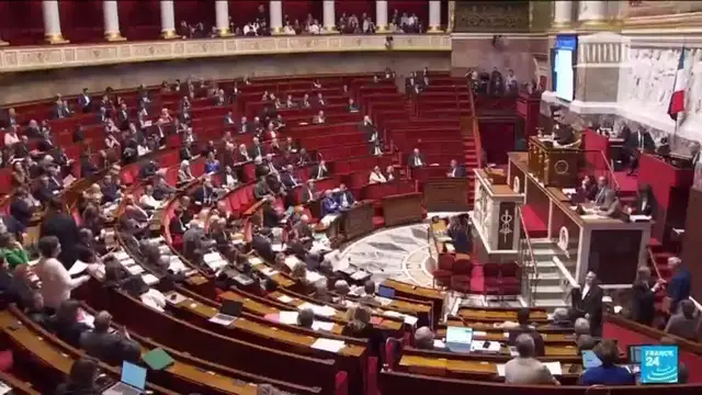 'Video thumbnail for French government faces threat of censure amid wealth tax row'