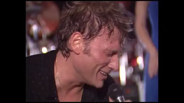 Video thumbnail for Johnny Hallyday - Aimer vivre - répétitions Bercy 1987