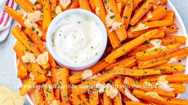 Video thumbnail for Parmesan Roasted Carrot Fries Recipe
