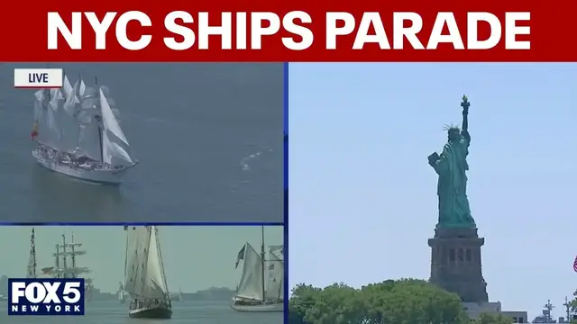 Video thumbnail for EXTENDED: NYC Parade of Sails