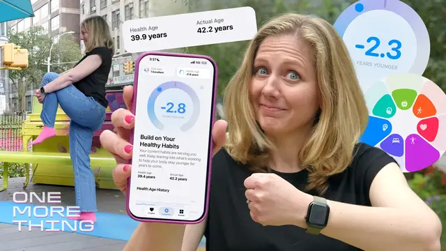 Video thumbnail for Apple’s Health Age Test Doesn’t Hold Back (Oof)