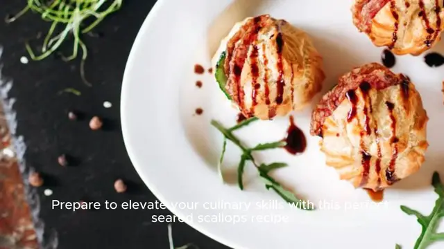 Video thumbnail for Perfect Seared Scallops Recipe