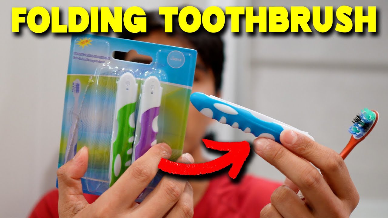 Video thumbnail for Lingito Folding Travel Toothbrush Review