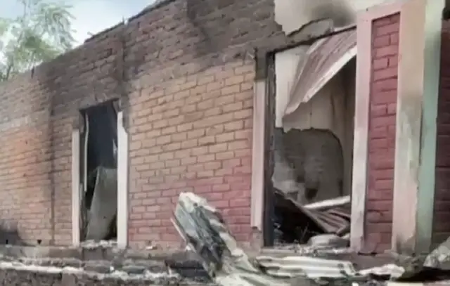 Video thumbnail for Houses set on fire as fresh violence erupts in India’s Manipur