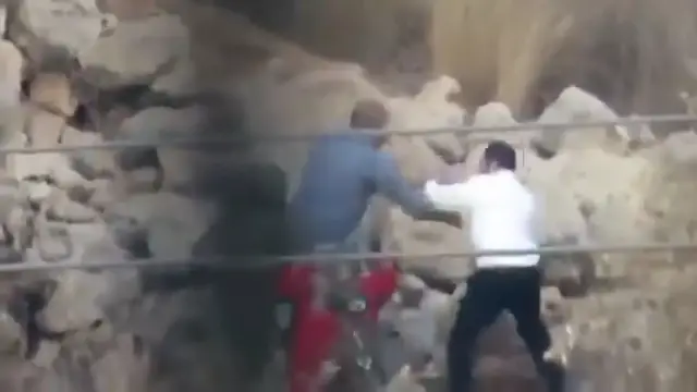 'Video thumbnail for Israeli settlers and soldiers attack Palestinians during annual olive harvest'