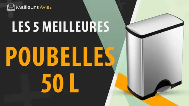Video thumbnail for ⭐️ MEILLEURE POUBELLE 50 L - Avis & Guide d'achat (Comparatif 2023)