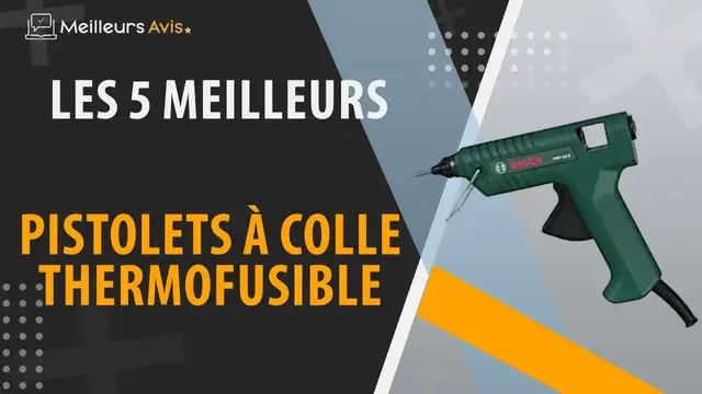 Video thumbnail for ⭐️ MEILLEUR PISTOLET À COLLE THERMOFUSIBLE - Comparatif 2024
