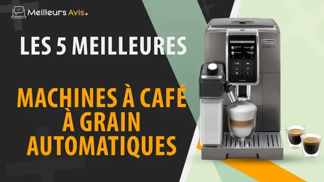 Video thumbnail for ⭐️ MEILLEURE MACHINE A CAFE A GRAIN AUTOMATIQUE  - Comparatif 2023
