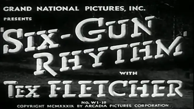 Video thumbnail for Six Gun Rhythm (1939)
