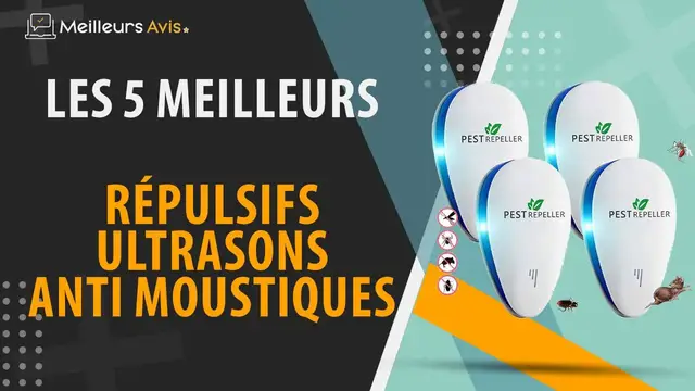 Video thumbnail for ⭐️ MEILLEUR RÉPULSIF ULTRASON ANTI-MOUSTIQUE - Avis & Guide d'achat (Comparatif 2023)